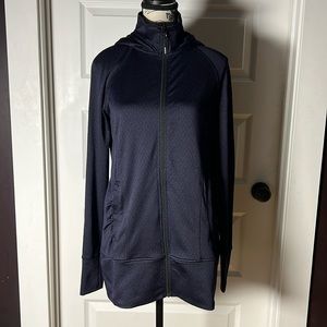 Mondetta Womens Jacket Sz small Purple Long Sleeve Hooded Jacket, full zip